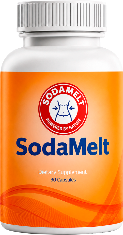SodaMelt digestive and metabolic wellness capsules bottle