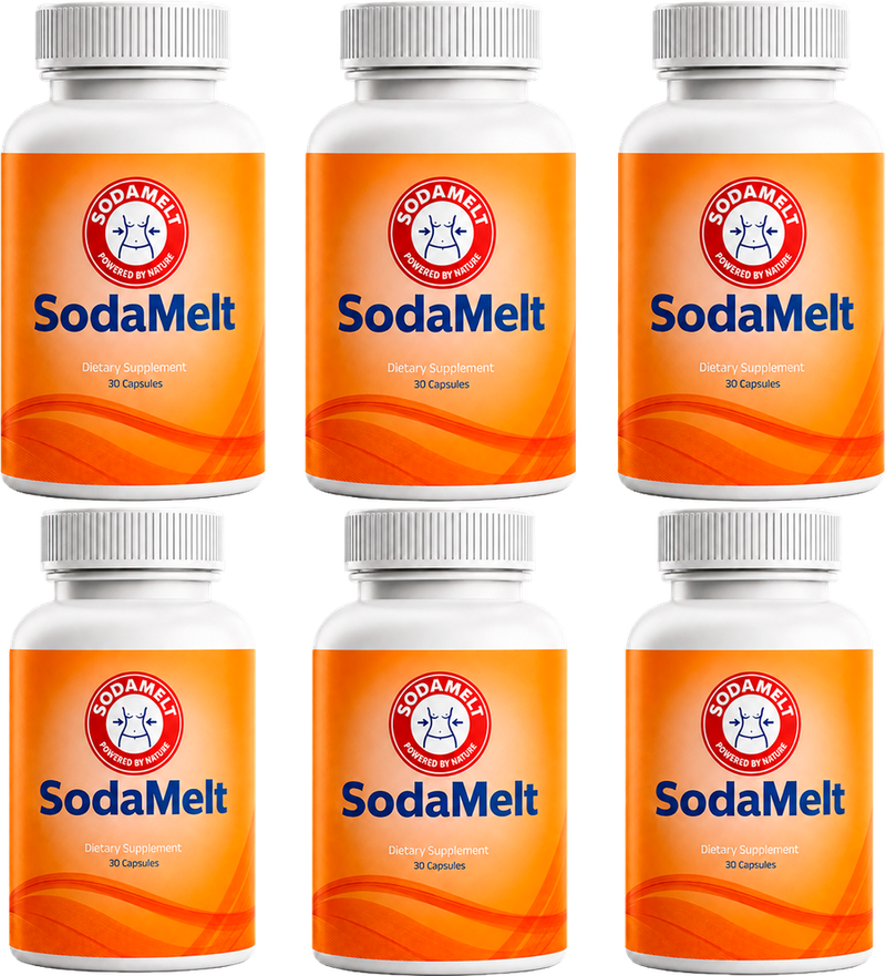 SodaMelt 6 bottle best value package with bonuses