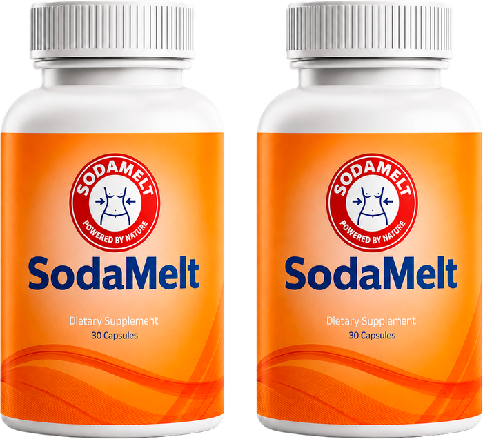 SodaMelt bottle with capsules